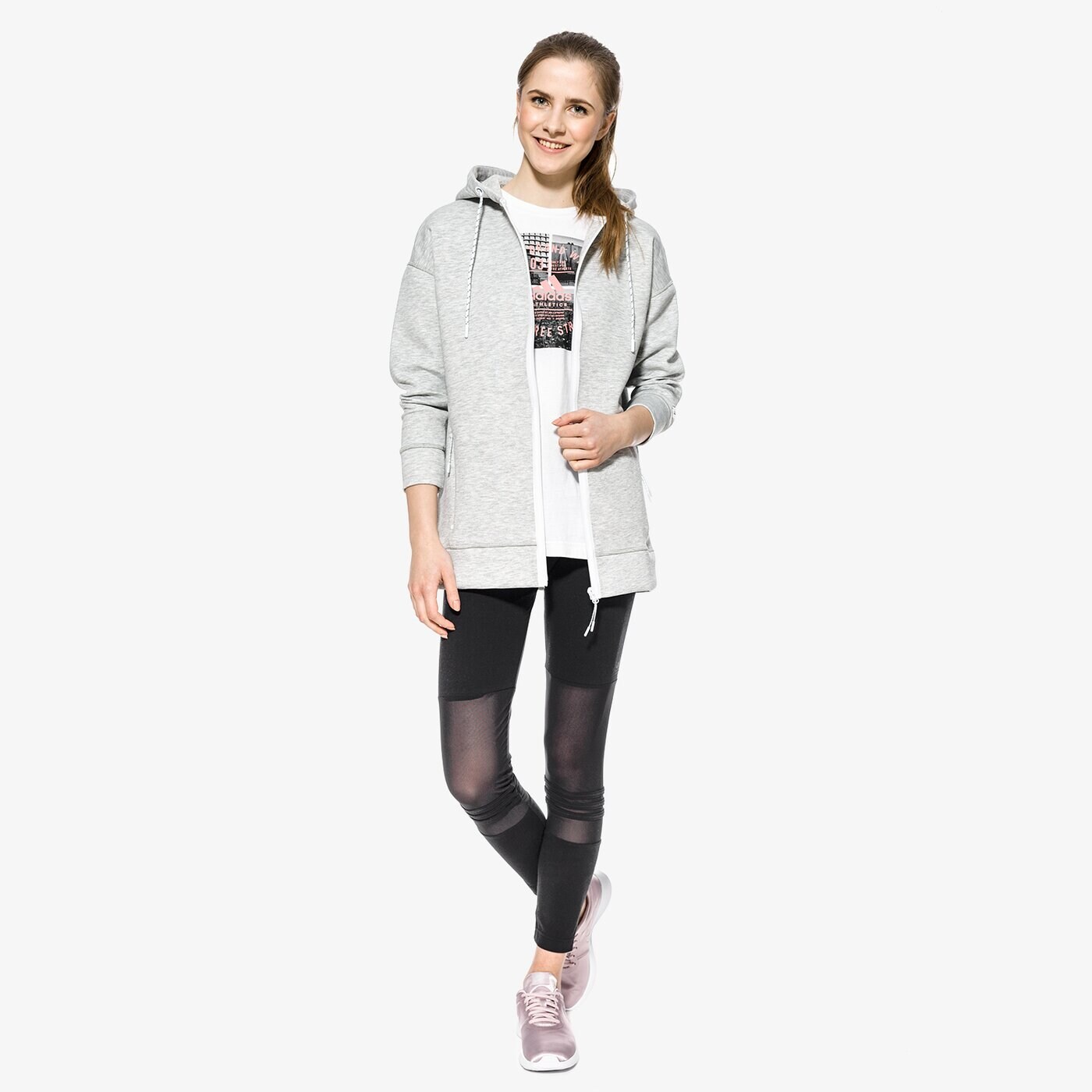 Bluza damska LOTTO BLUZA DOVE lo18bld24001 kolor szary