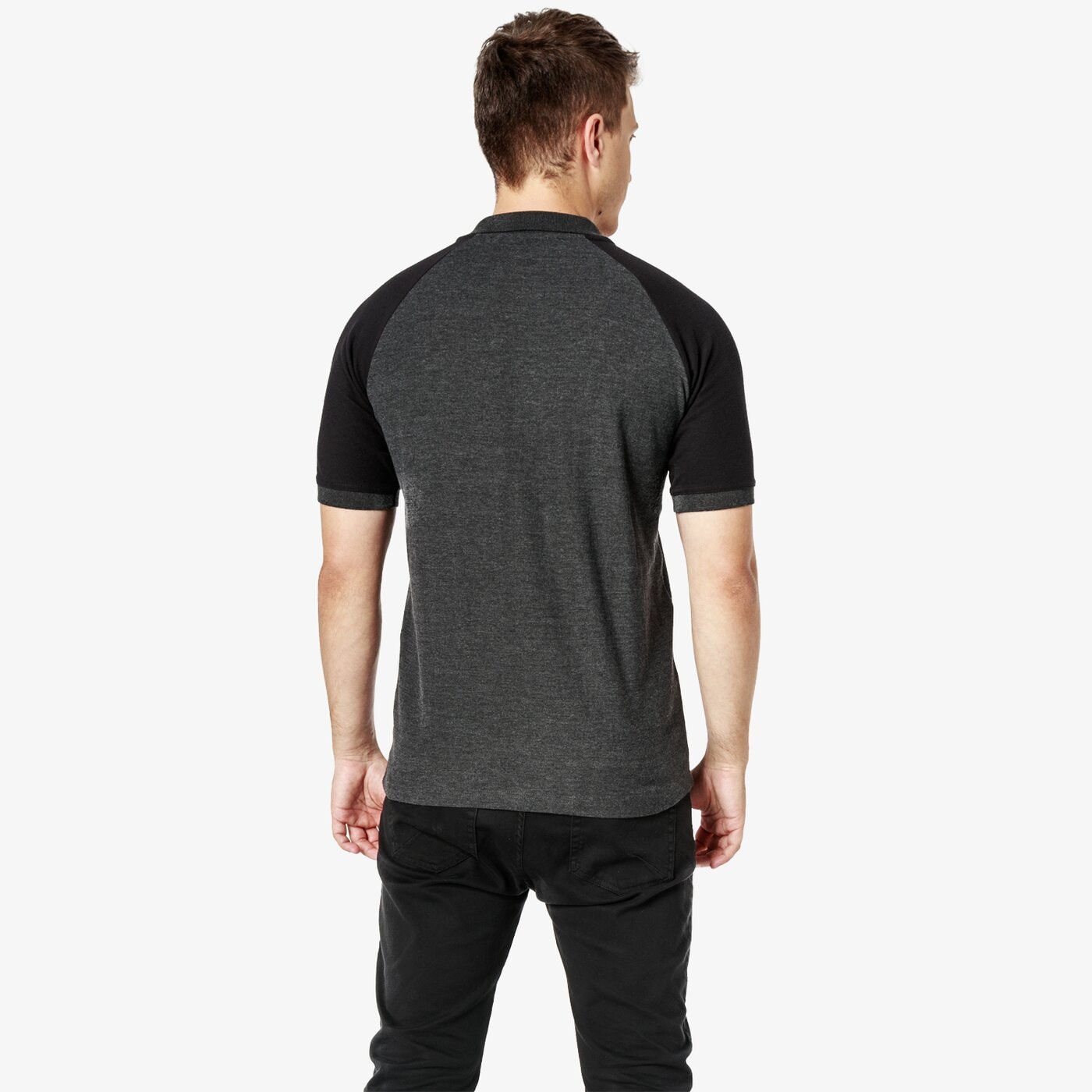 Koszulka polo męska LONSDALE POLO SS INHURST 1138111000 kolor szary