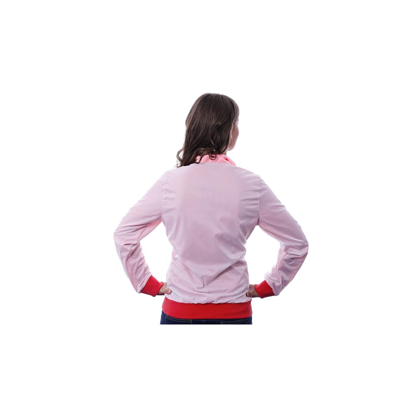 Kurtka przejściowa damska REEBOK KURTKA EC WINDBREAKER z22569 kolor czerwony