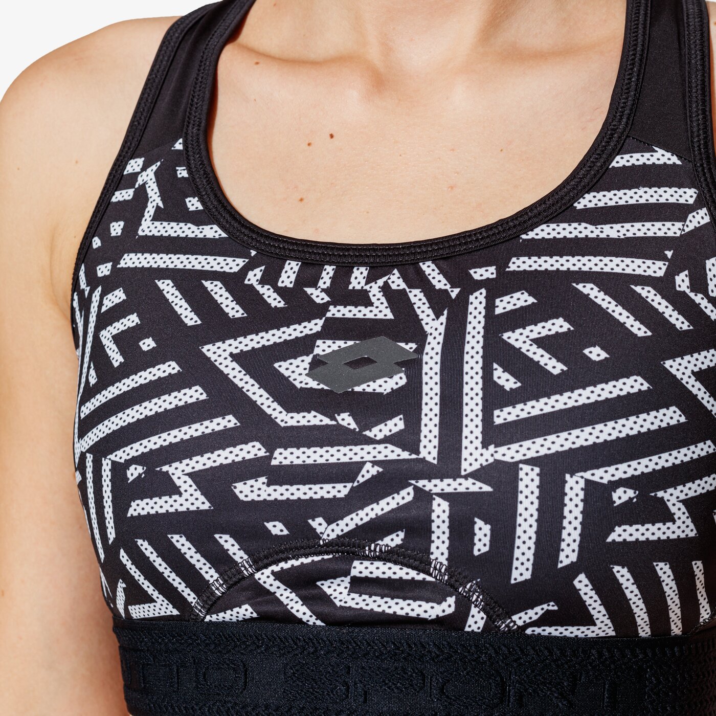 Top damski LOTTO BRA X-FIT W t5165 kolor czarny