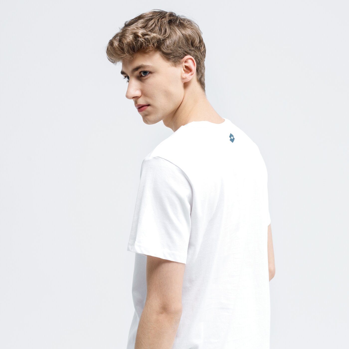 Koszulka męska LOTTO T-SHIRT OLUVO lo120tsm12003 kolor biały