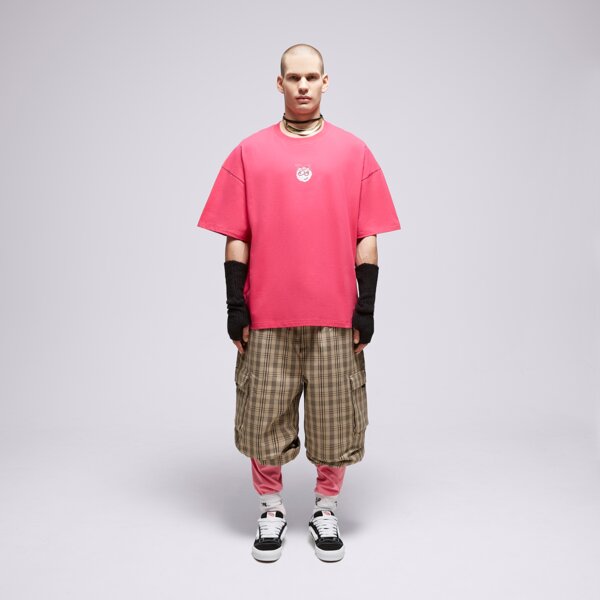 S.NOW JOB SIZEER T SHIRT "NOT MY DAY"-MAGENTA si323tsu54001 kolor różowy