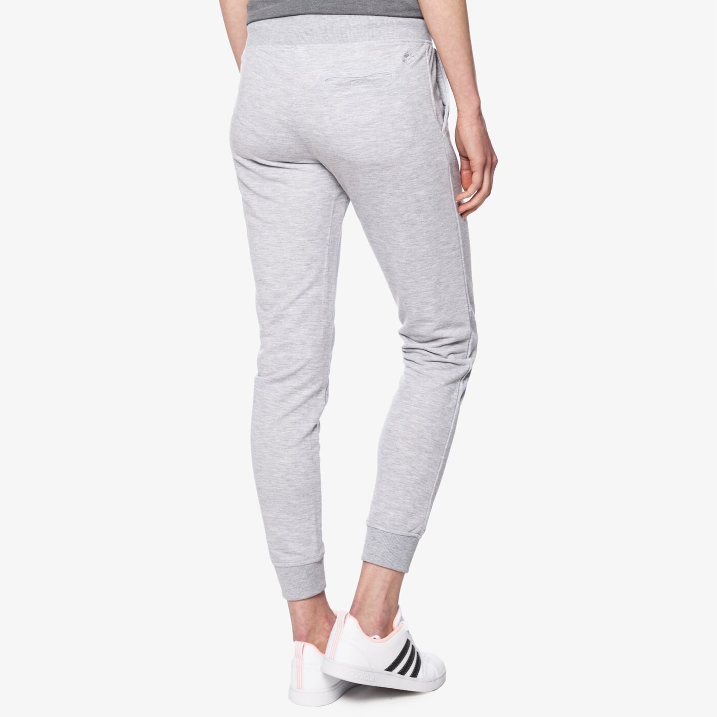 Spodnie dresowe damskie LOTTO SPODNIE PICOGORDO lo17spd02002 kolor szary