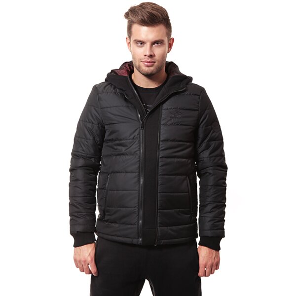 Kurtka zimowa męska UMBRO KURTKA TULSA ul34kum08001 kolor czarny