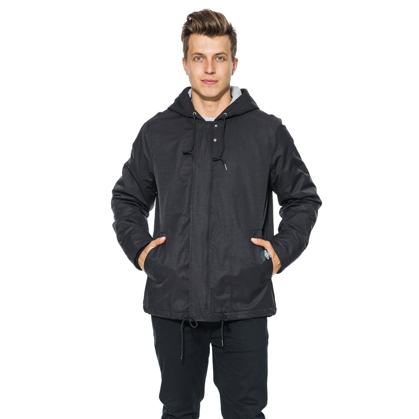 Kurtka zimowa męska UMBRO KURTKA ASSAKO ul37kum14001 kolor czarny