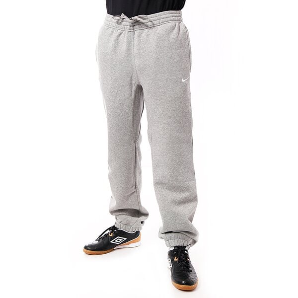 Spodnie dresowe męskie NIKE SPODNIE CLUB CUFF PANT- SWOOSH 611459063 kolor szary