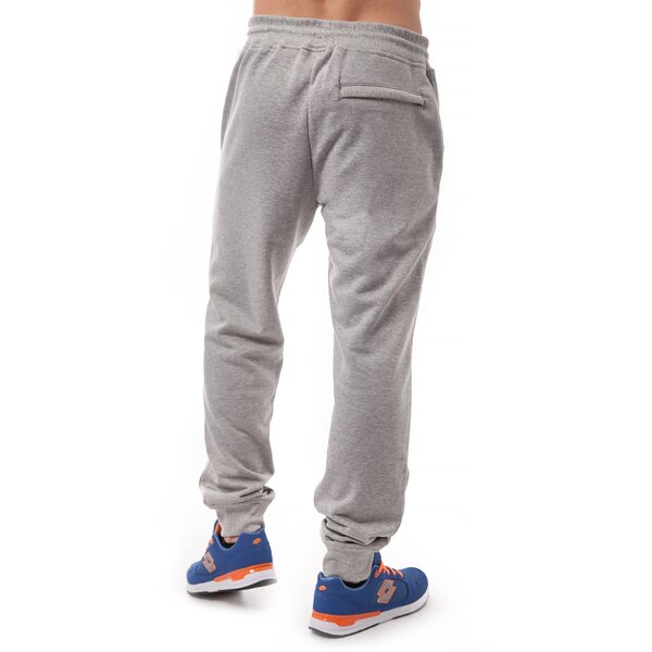 Spodnie dresowe męskie LOTTO SPODNIE KOPTER lo15spm08002 kolor szary