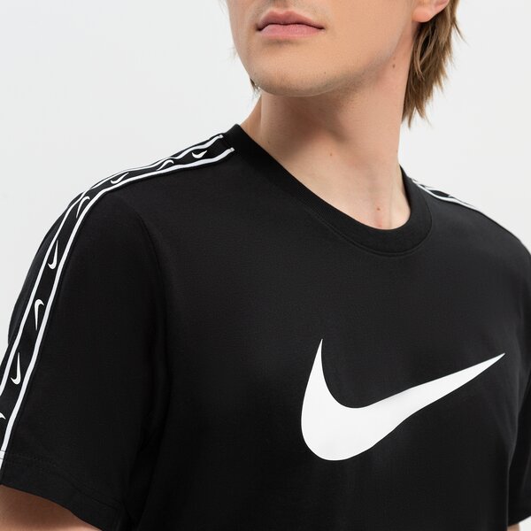 Koszulka męska NIKE T-SHIRT SS M NSW REPEAT SW SS dx2032-010 kolor czarny