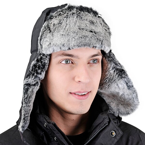 Czapka zimowa damska ADIDAS CZAPKA ZIMOWA SESS USCHANKA e81215 kolor czarny