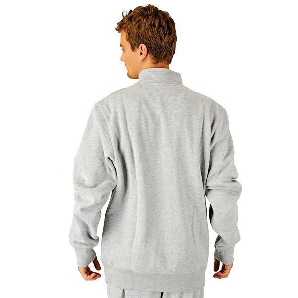 Bluza męska REEBOK POLAR CORE FLEECE FZ RBK MED. GREY HEATHER w07788 kolor szary