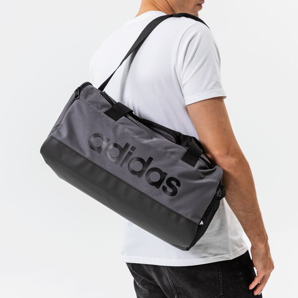 Torba sportowa damska ADIDAS TORBA LINEAR DUFFEL S h58229 kolor szary