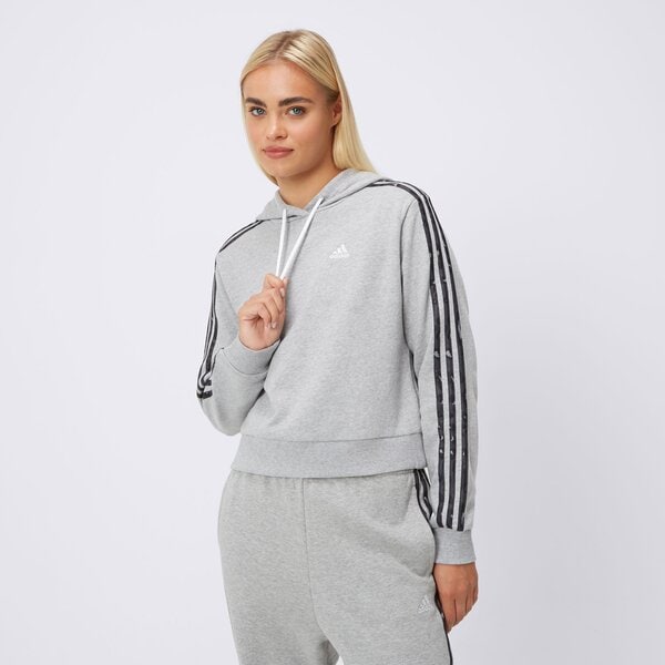 Bluza damska ADIDAS BLUZA Z KAPTUREM ANML HD SWT in9931 kolor szary