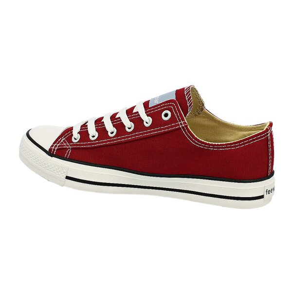 Buty sportowe męskie FEEWEAR TEKSAS LOW BDX fwmv114001 kolor bordowy