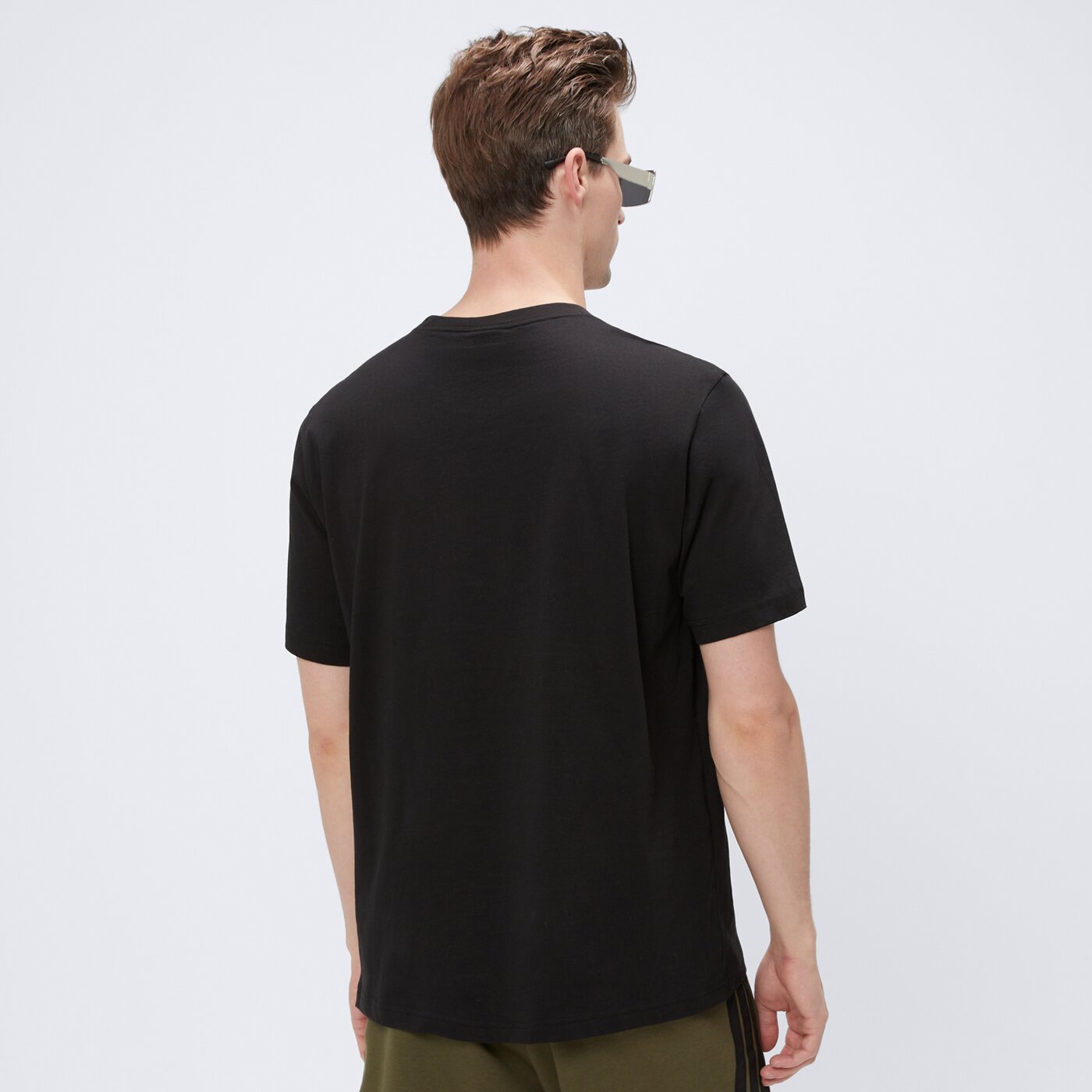 Koszulka męska CHAMPION T-SHIRT SS EMBROIDERED SMALL LOGO 221778_kk001 kolor czarny