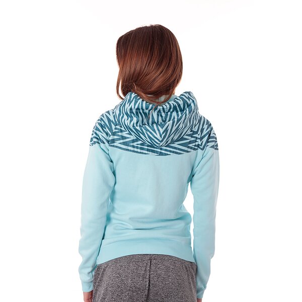 Bluza damska NIKE BLUZA RU W PRINTED OVERLAY WR 589287494 kolor niebieski