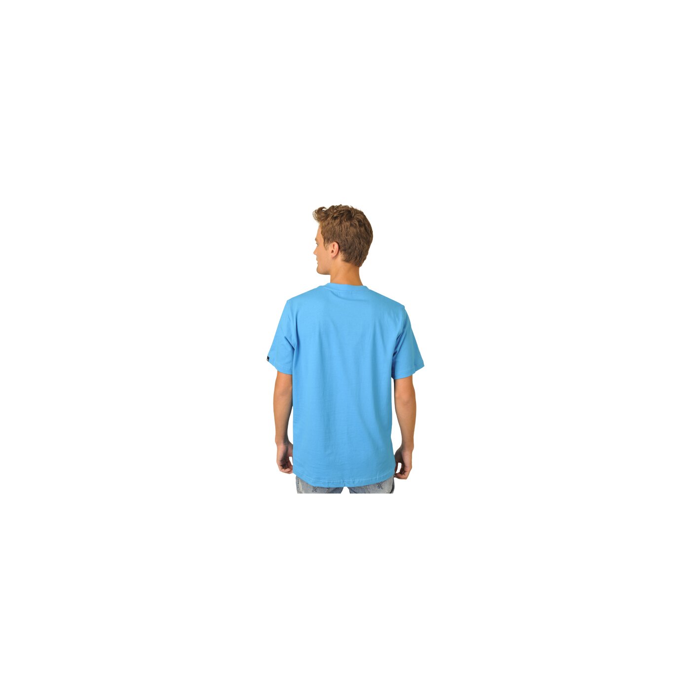 Koszulka męska UMBRO T-SHIRT SPECIALI GRAPHIC COTTON TEE 60847uz4i kolor niebieski