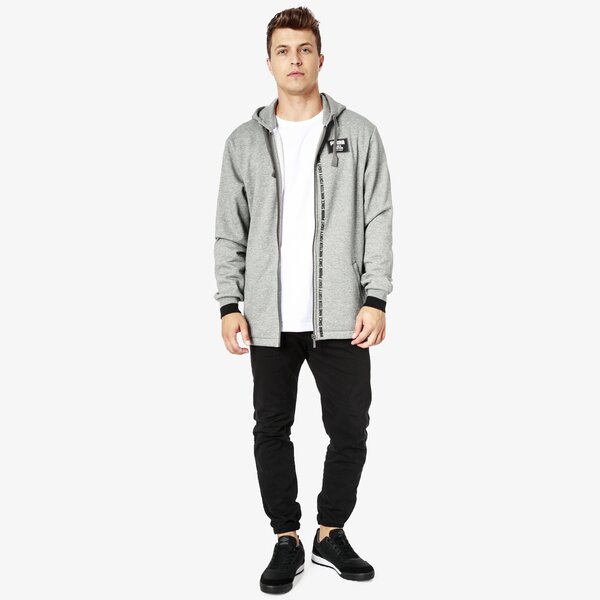 Bluza męska PUMA BLUZA REBEL BLOCK FZ HOODY FL 85240103 kolor szary