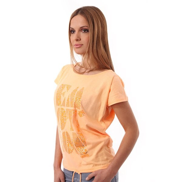 Koszulka damska LOTTO  T-SHIRT PINA lo14tsd21001 kolor pomarańczowy