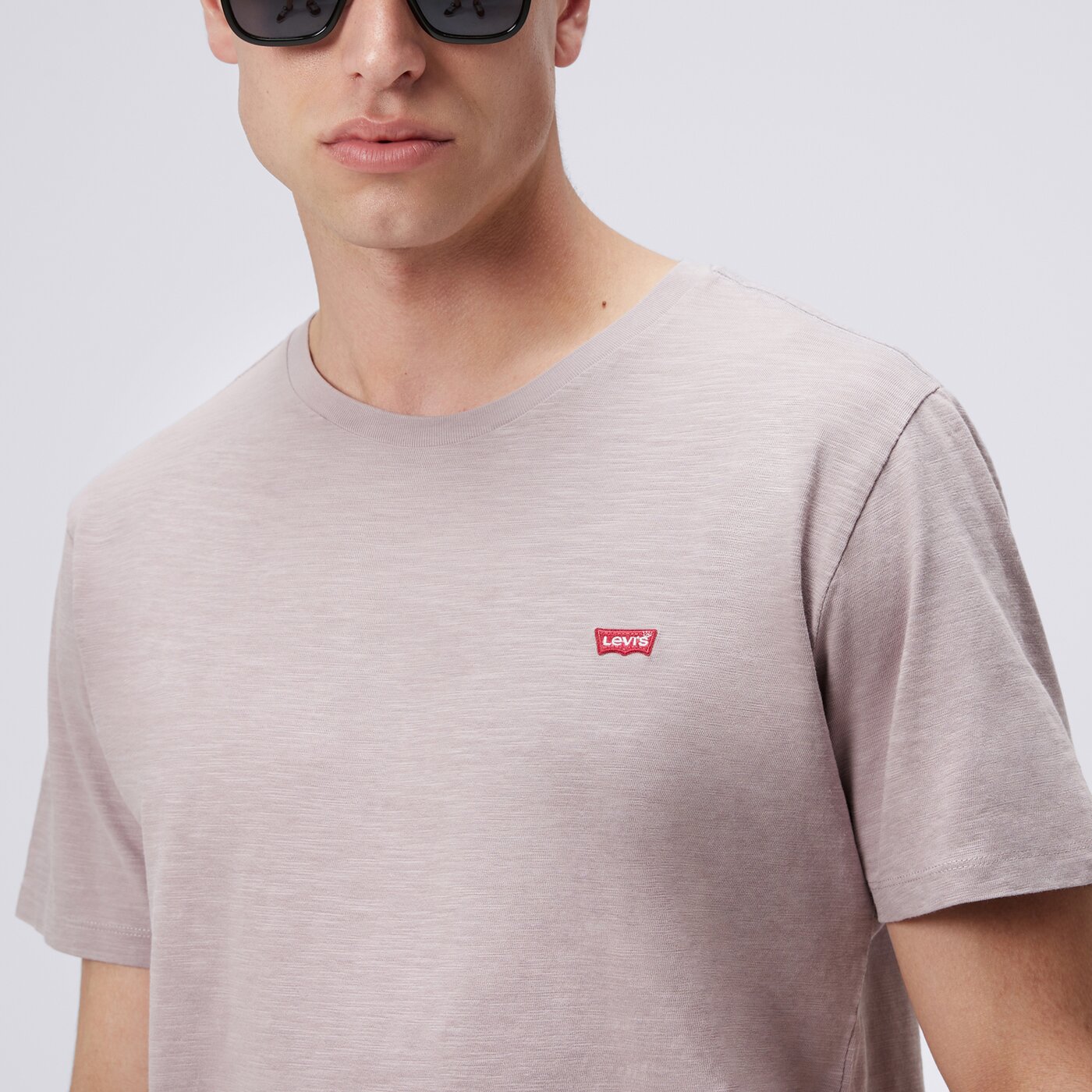 Koszulka męska LEVI'S T-SHIRT SS ORIGINAL HM 56605-0271 kolor różowy