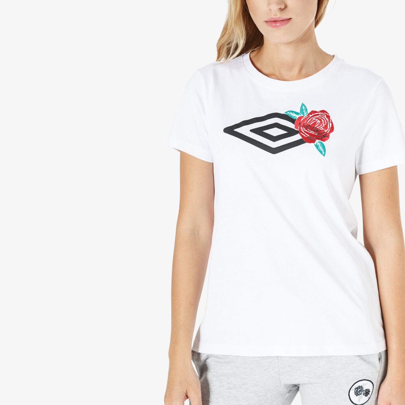 Koszulka damska UMBRO T-SHIRT SS LEPIDOLITE ul38tsd05001 kolor biały
