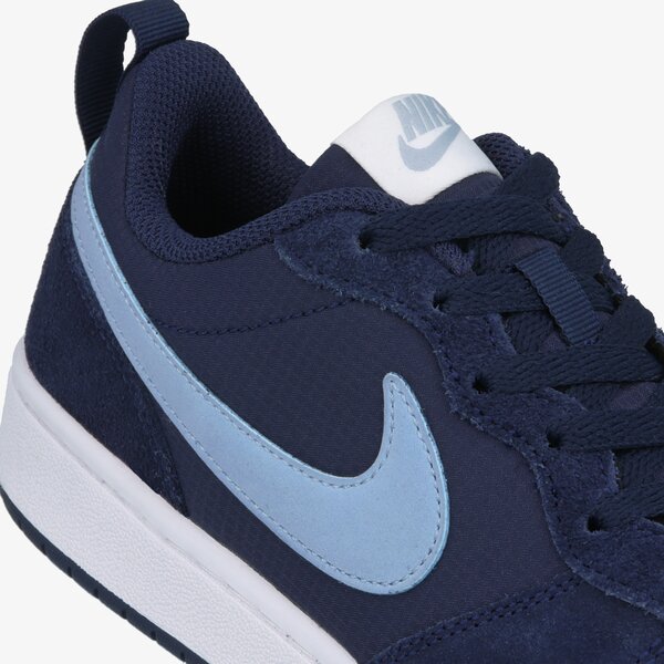 Buty dziecięce NIKE COURT BOROUGH LOW 2 PE cd6144-400 kolor granatowy