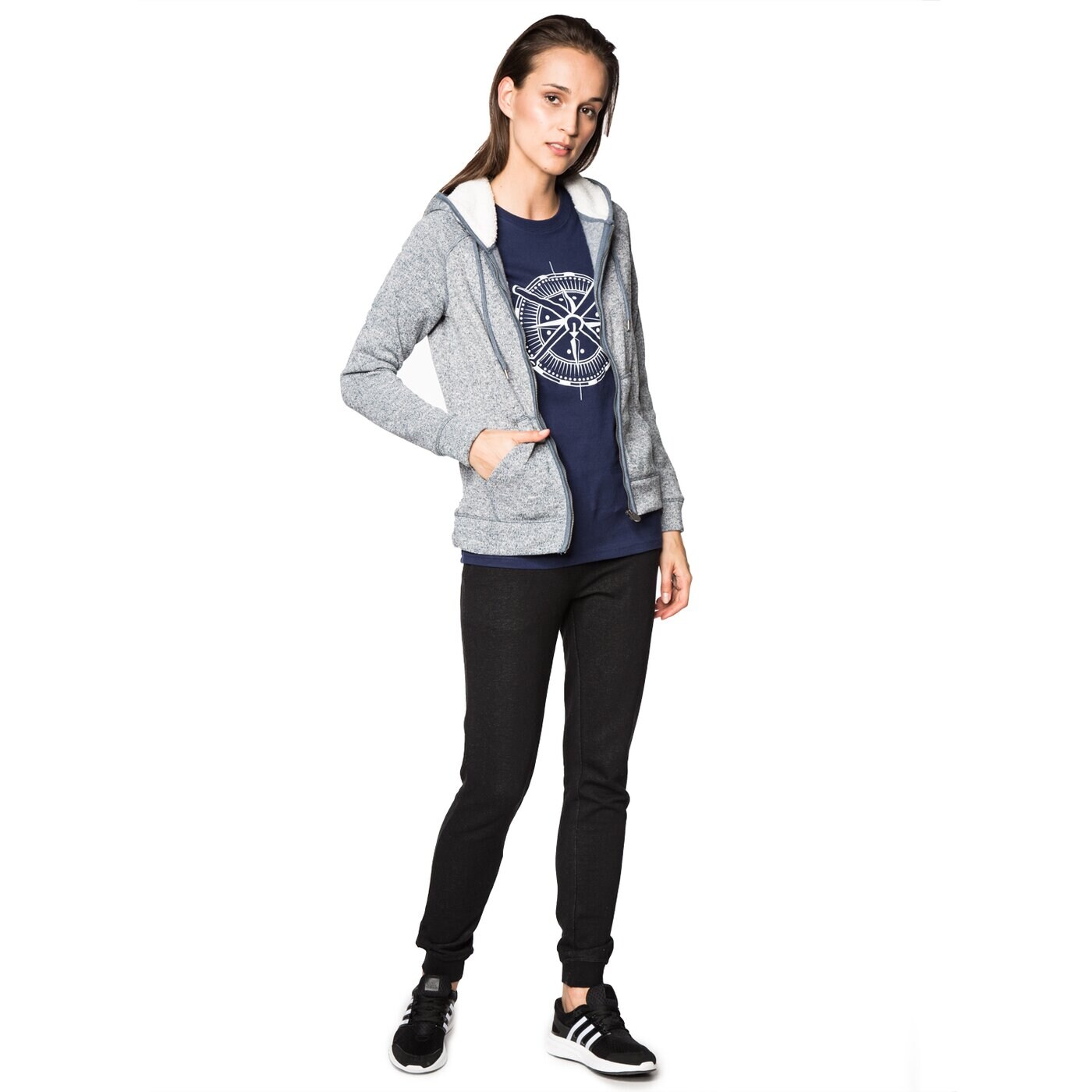 Spodnie dresowe damskie UMBRO SPODNIE ALLADA ul36spd15001 kolor czarny