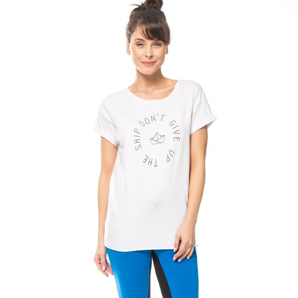 Koszulka damska FEEWEAR T-SHIRT GAFFI W fw16tsd47001 kolor biały
