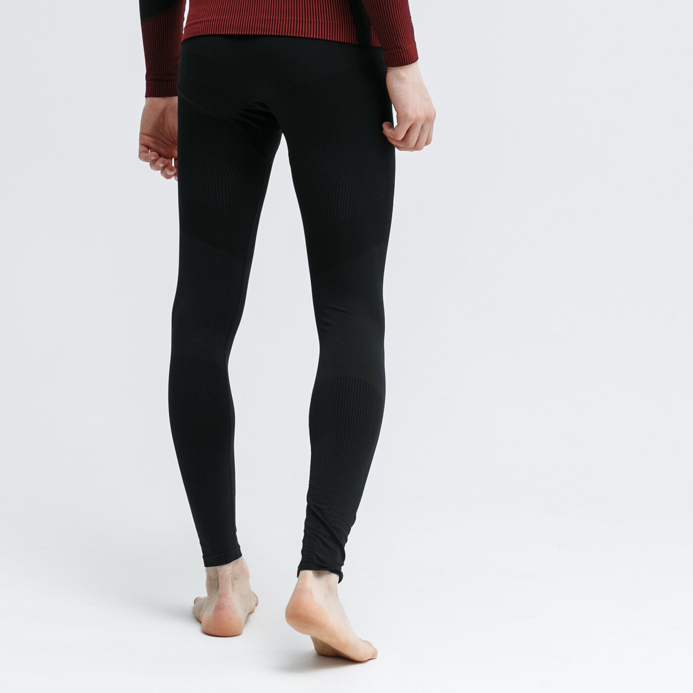 Spodnie dresowe męskie FEEWEAR LEGGINGS TERMICZNE GRAMPUS fw39bim51001 kolor czarny