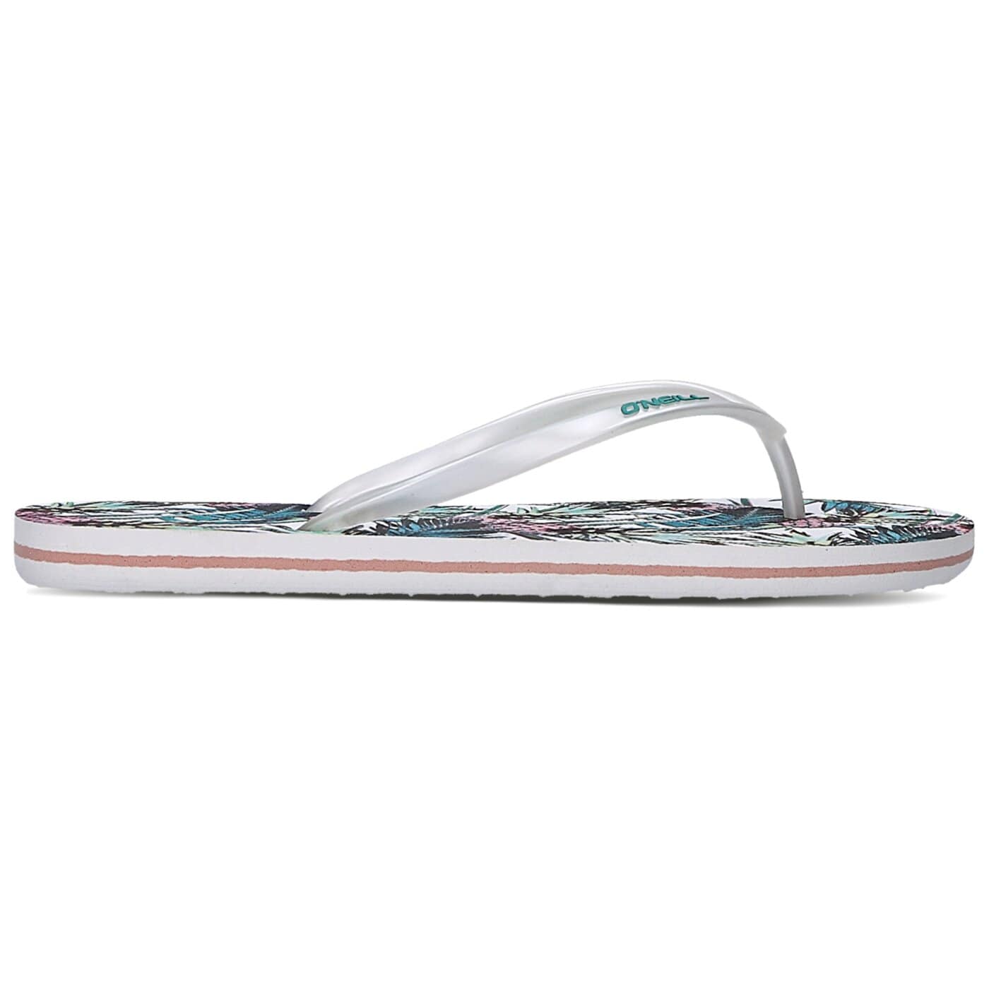 Klapki damskie O'NEILL FTW MOYA PATTERN  5095501960 kolor biały