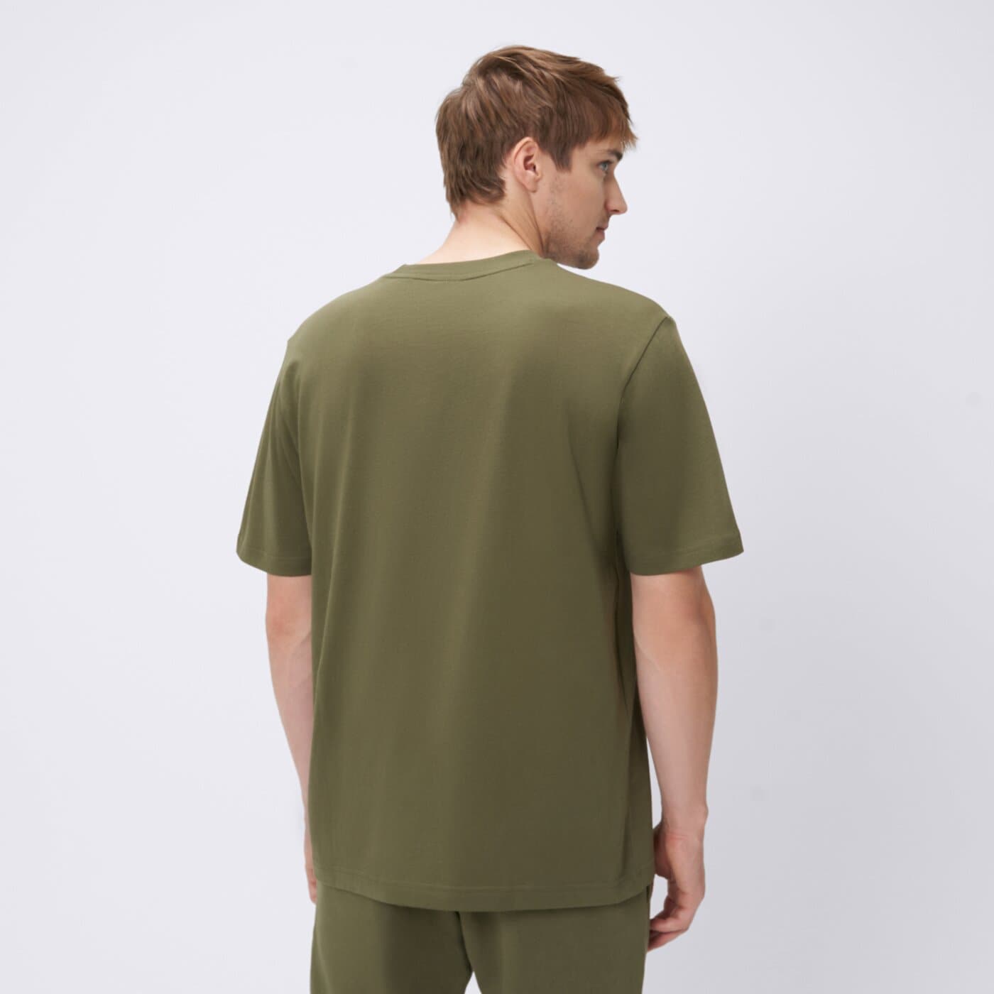 Koszulka męska ADIDAS T-SHIRT M SL SJ T jf1097 kolor khaki
