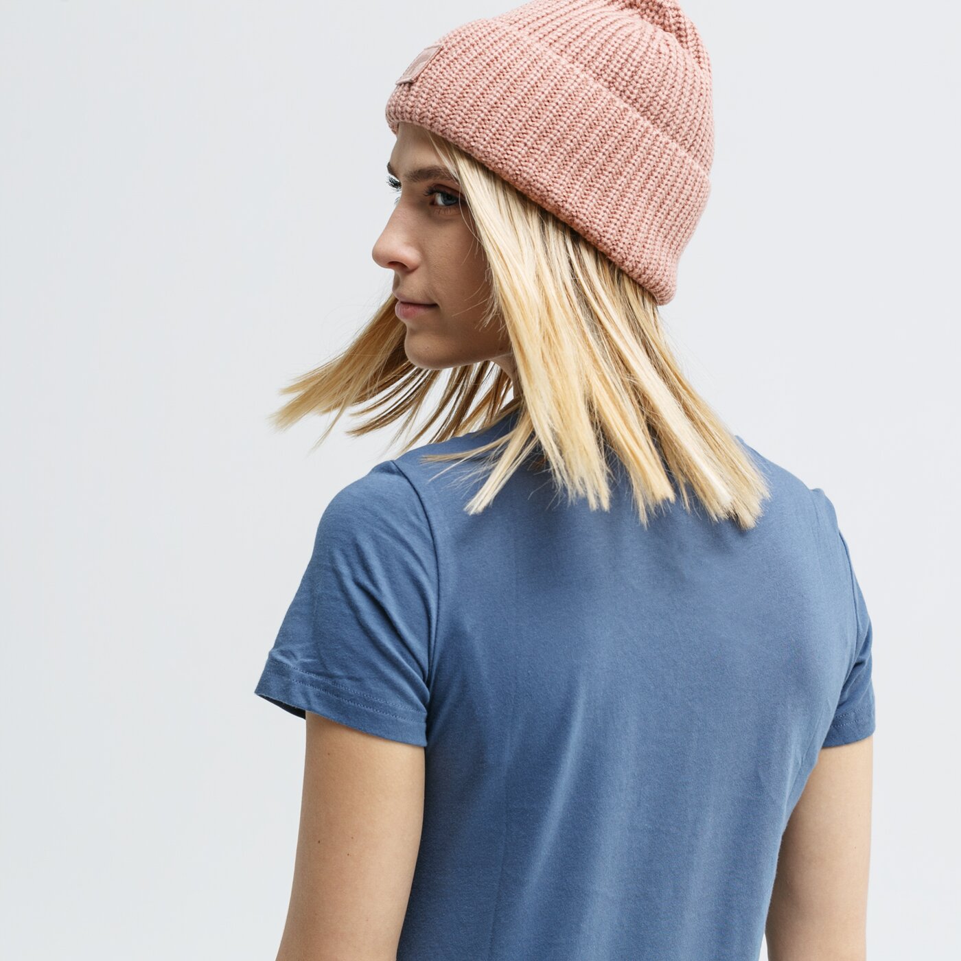 Koszulka damska ADIDAS T-SHIRT SS W E LIN SLIM T ei0698 kolor niebieski