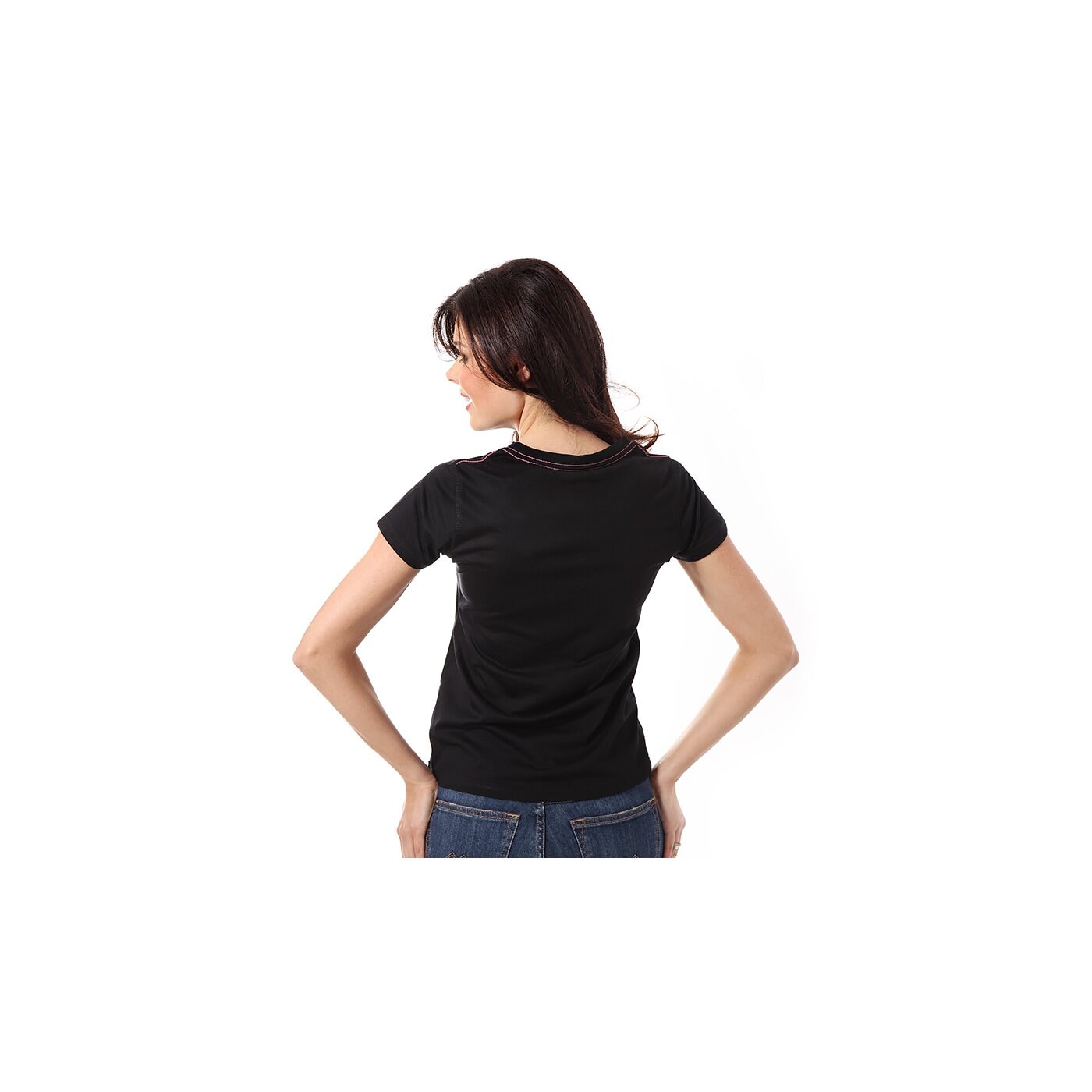 Koszulka damska FEEWEAR  T-SHIRT CAROLE fw14tsd02001 kolor czarny