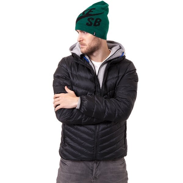 Czapka zimowa damska NIKE CZAPKA SB WRAP BEANIE 628678346 kolor niebieski