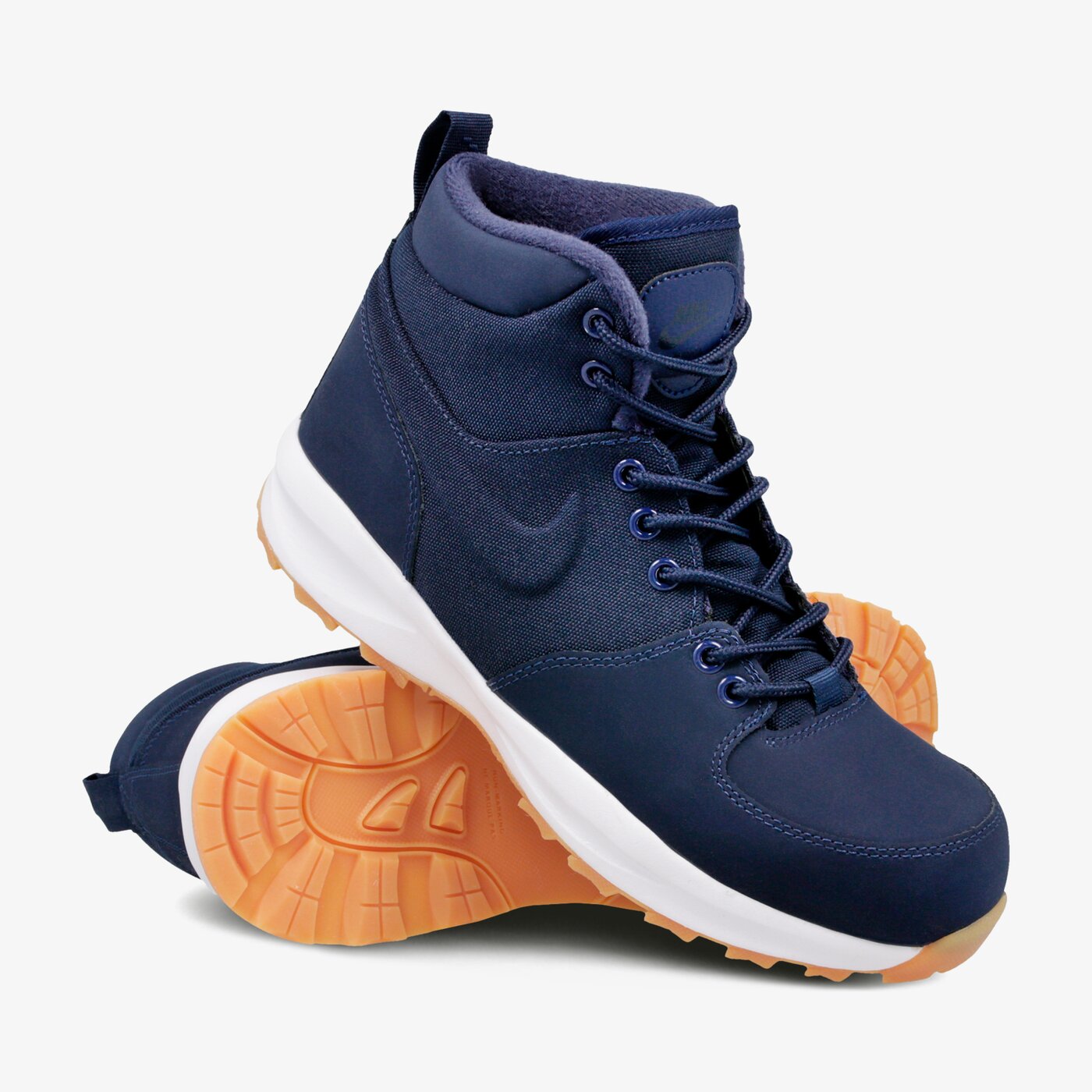 Buty trekkingowe dla dzieci NIKE MANOA '17 BG aj1280-400 kolor granatowy