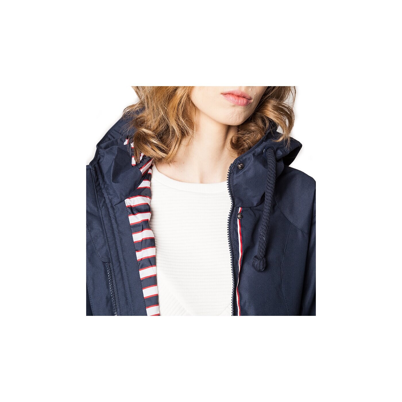 Kurtka przejściowa damska FEEWEAR KURTKA HARTOGA fw16kud04001 kolor granatowy