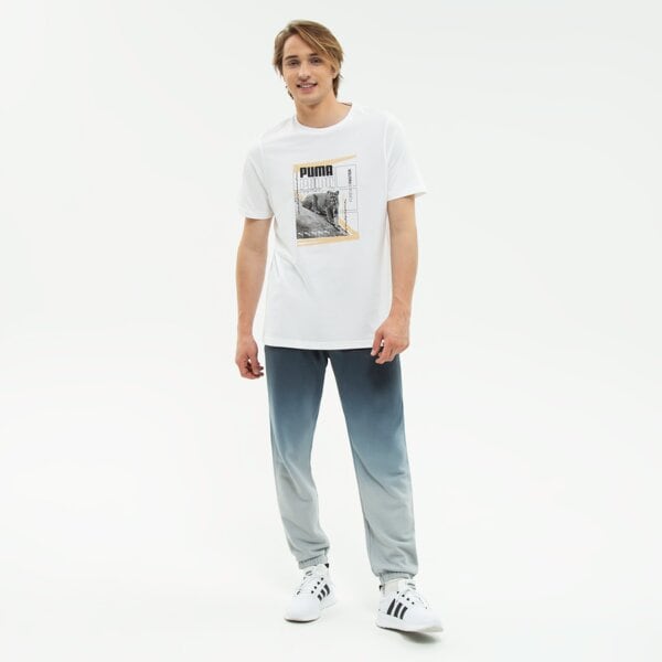 Koszulka męska PUMA T-SHIRT PUMA ART GRAPHIC 671770 02 kolor biały