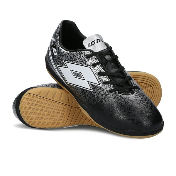 Buty piłkarskie dla dzieci LOTTO LZG VIII 700 ID JR s4009 kolor czarny