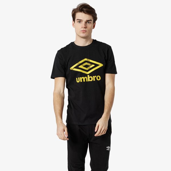 Koszulka męska UMBRO T-SHIRT SS 96 PRINT GRAPHIC 65446u-apc kolor czarny