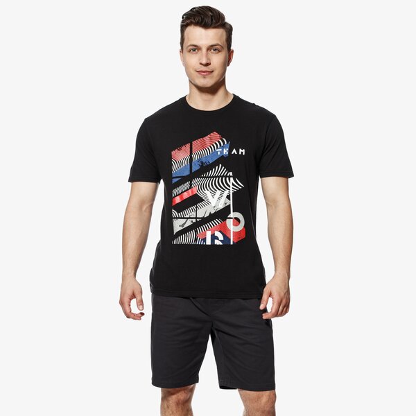 Koszulka męska LOTTO T-SHIRT SS SPEEDWAY lo18tsm09001 kolor czarny