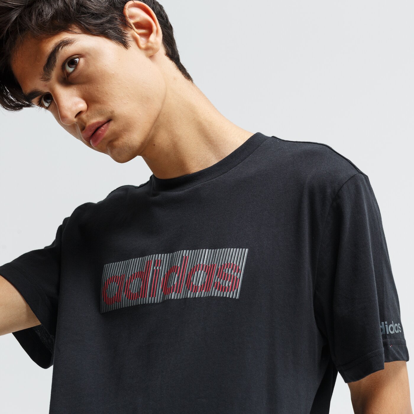 Koszulka męska ADIDAS T-SHIRT SS M PREM PRNT T ei4615 kolor czarny