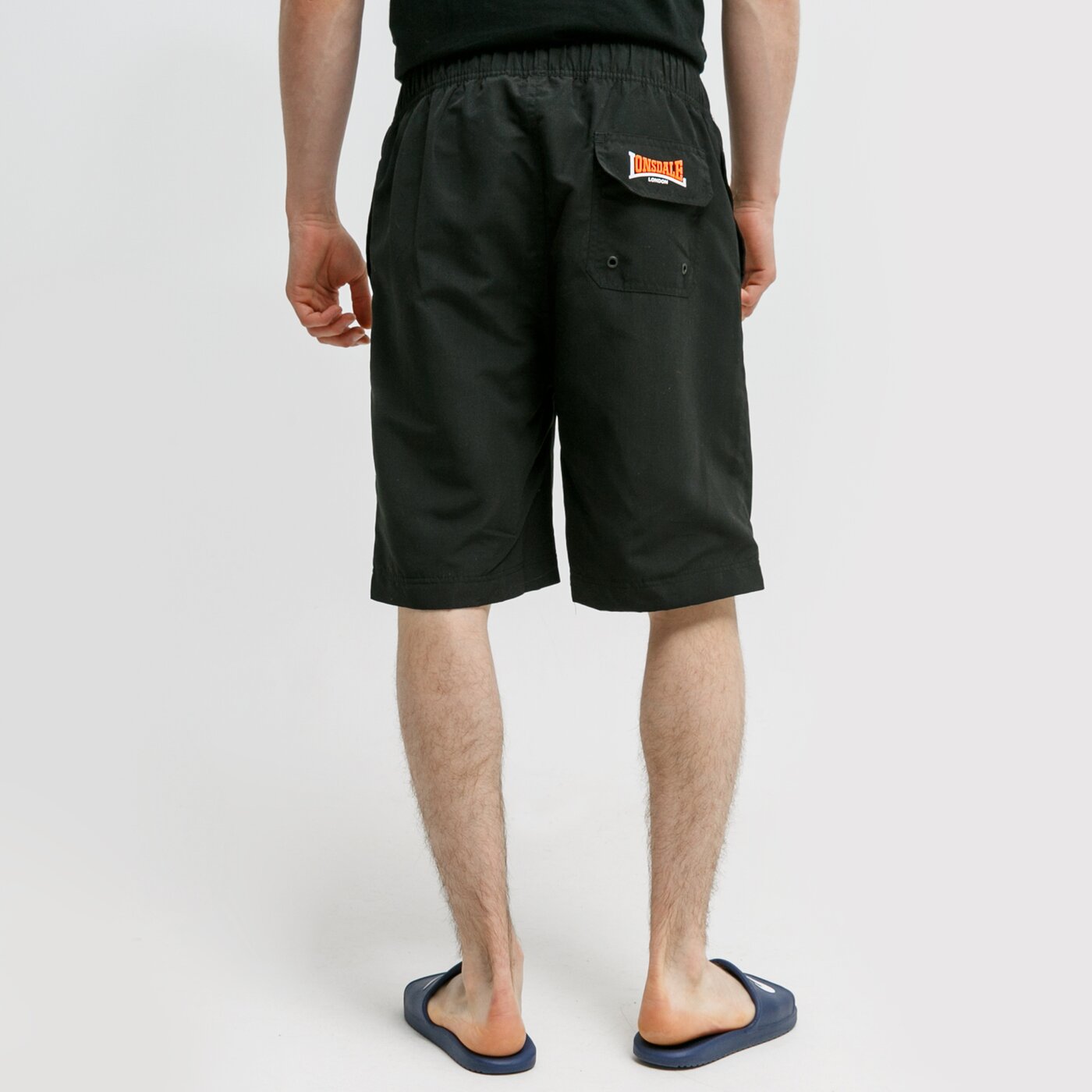 Kąpielówki męskie LONSDALE SZORTY BIDEFORD 114798-1000 kolor czarny