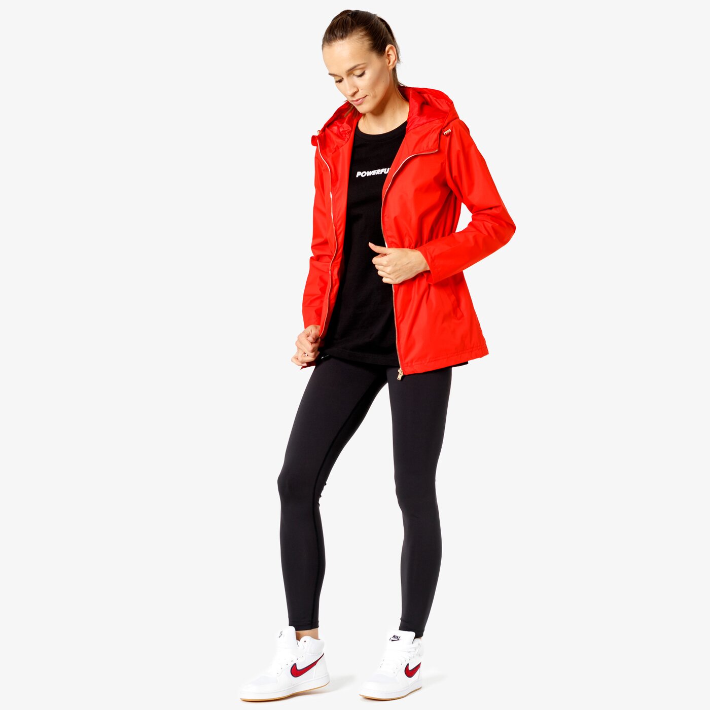 Kurtka przejściowa damska LOTTO KURTKA GENOA lo19kud14002 kolor czerwony