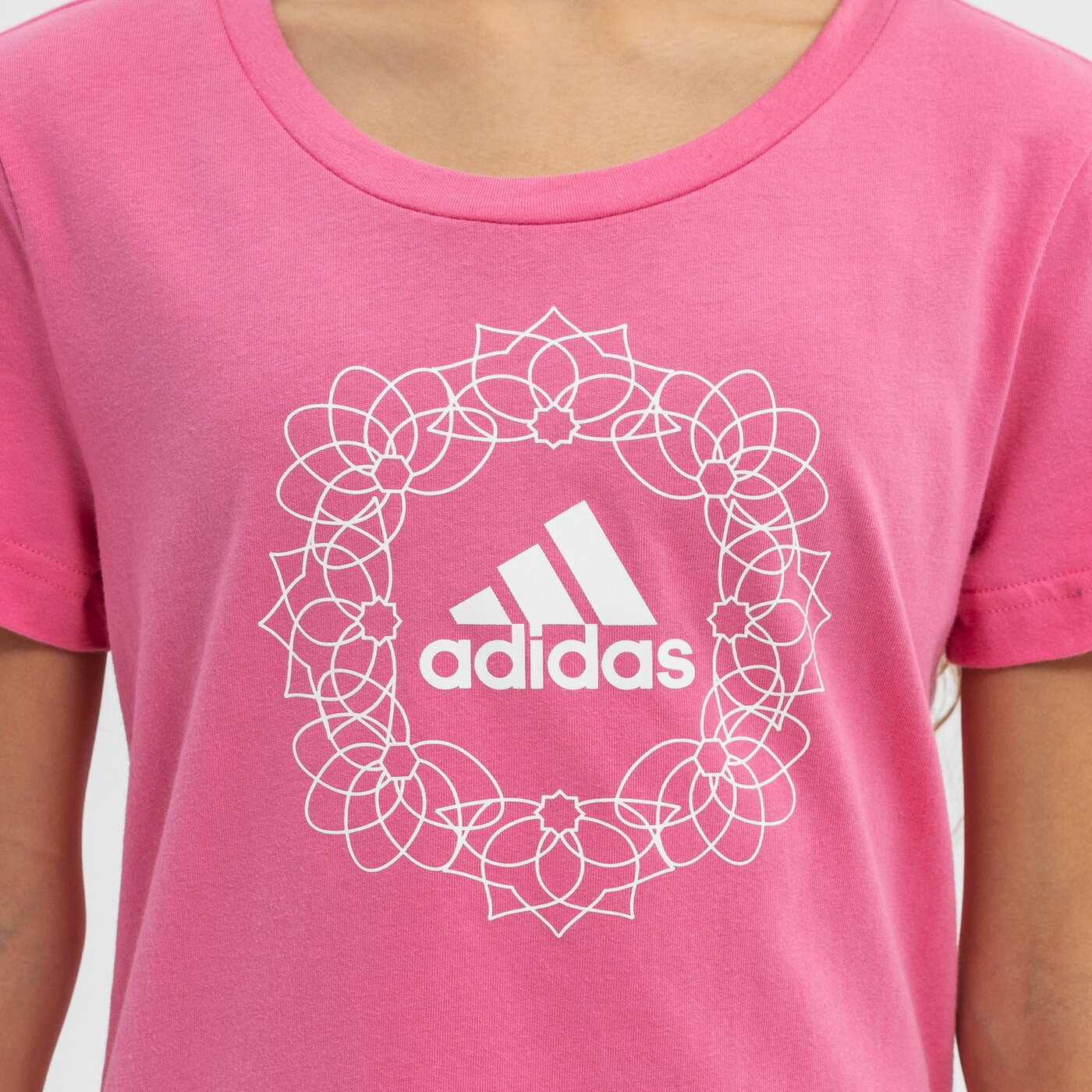 Koszulka dziecięca ADIDAS T-SHIRT SS G GFX 1 GIRL gt1423 kolor różowy