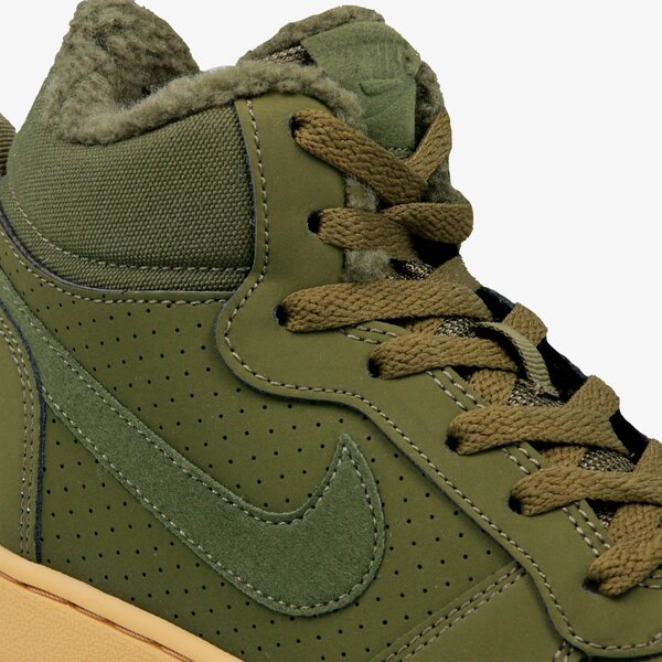 Buty dziecięce NIKE COURT BOROUGH MID WNTR BG aa3458-300 kolor khaki