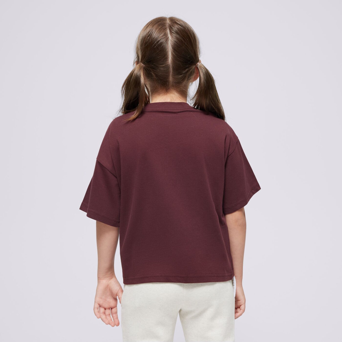 Koszulka dziecięca NIKE T-SHIRT G NSW TEE GRAPHIC STAR GIRL fz5562-652 kolor brązowy