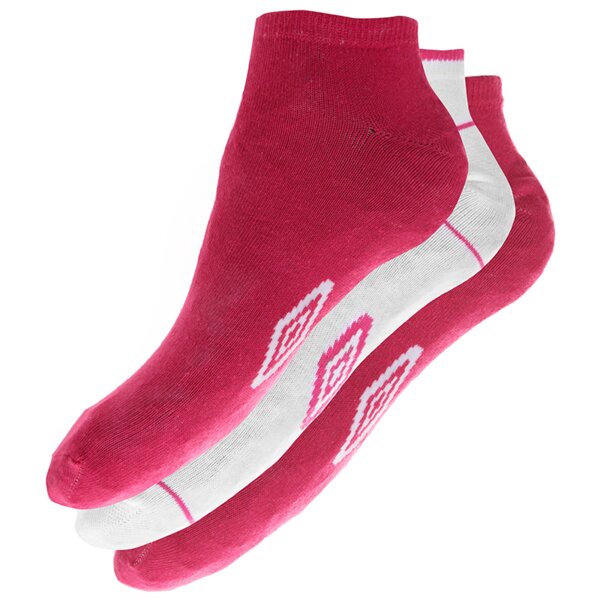 Skarpetki damskie UMBRO SKARPETY 3PPK SNEAKER MIX 1 ROSEBERRY um25855z36z37z36 kolor różowy