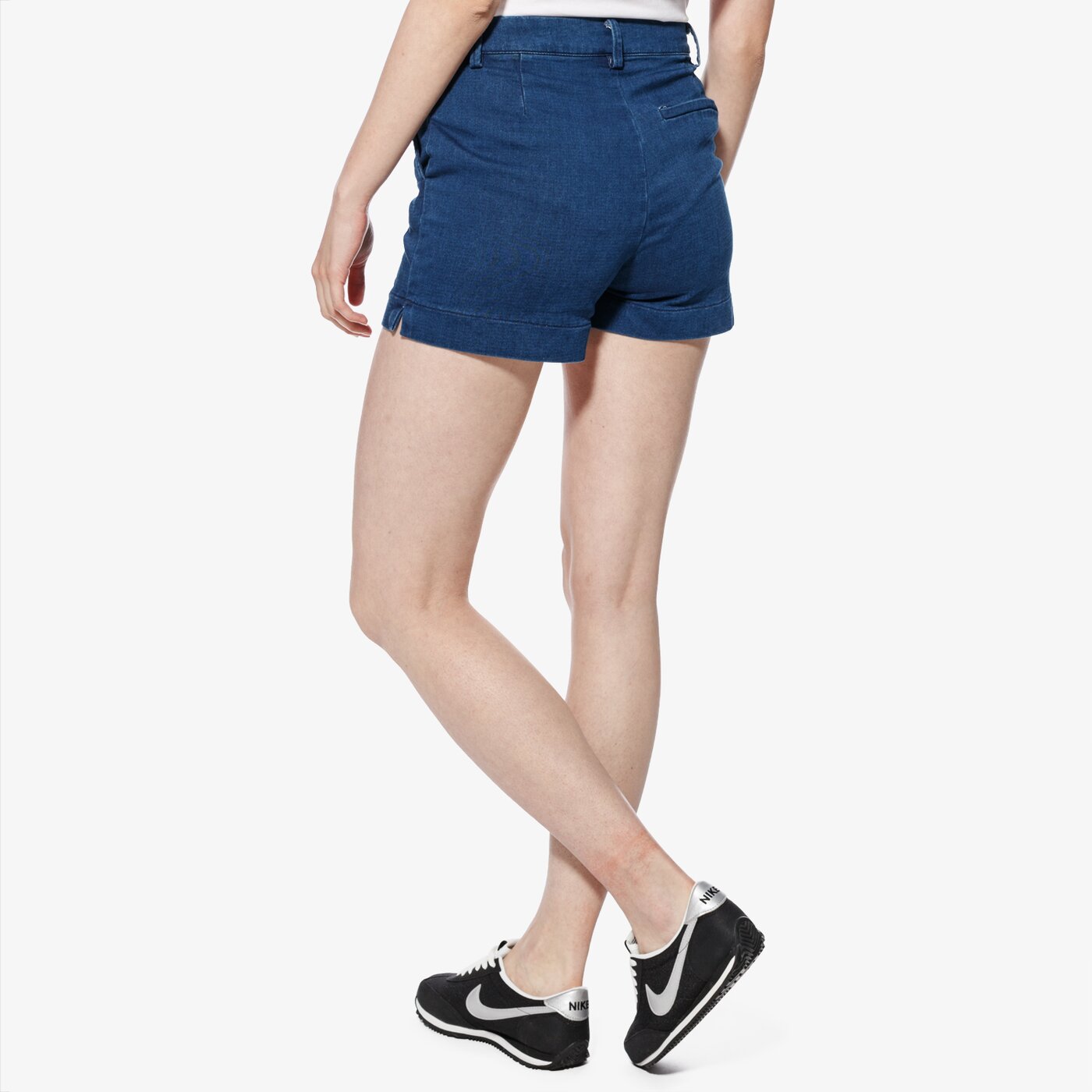 Spodenki damskie FEEWEAR SZORTY JEANS fw18szd16001 kolor granatowy