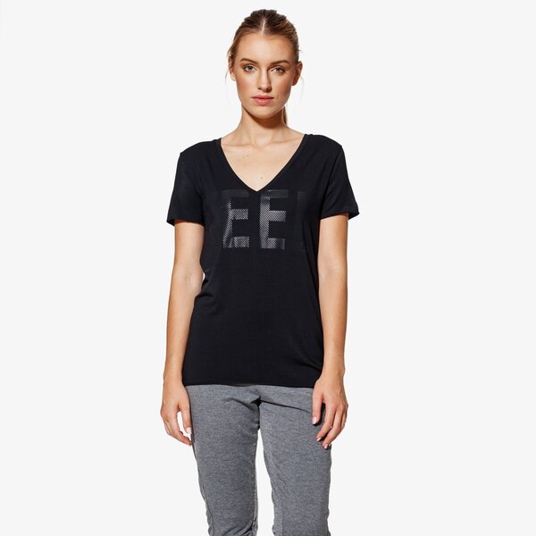 Koszulka damska LOTTO T-SHIRT SS FEEL-FIT W t5185 kolor czarny