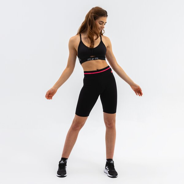 Top damski NIKE BRA W NK AIR DF INDY CUTOUT dd1379-010 kolor czarny