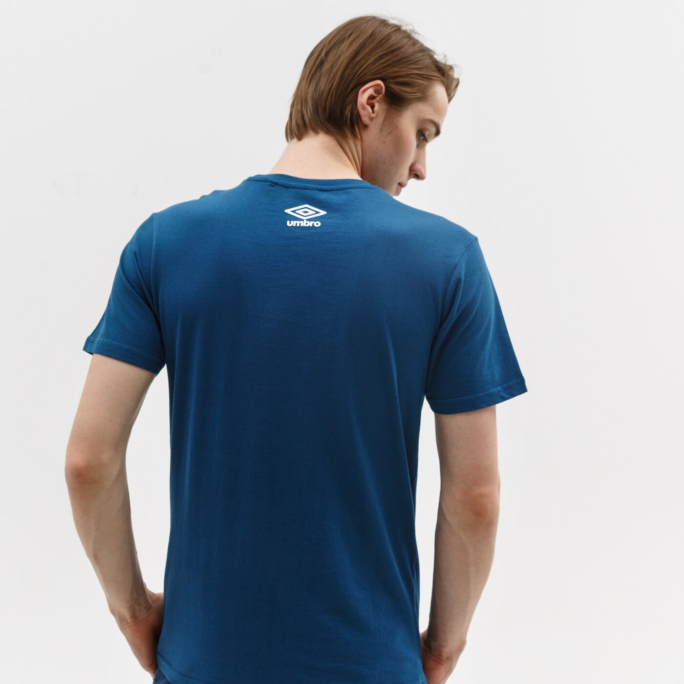 Koszulka męska UMBRO T-SHIRT XAM ul121tsm95001 kolor granatowy
